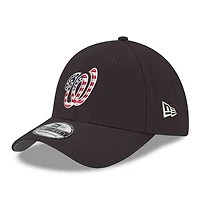 Men's New Era Black Washington Nationals America 250 39THIRTY Flex Hat