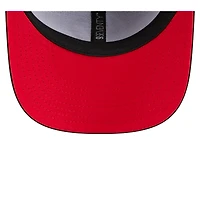 Casquette ajustable New Era noire Washington Nationals Circle 9SEVENTY pour homme