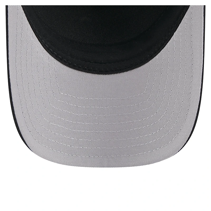 Casquette camionneur ajustable 9FORTY A-Frame M-Crown noire des Nationals de Washington pour homme New Era
