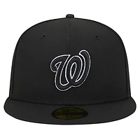 Men's New Era Washington Nationals Logo 59FIFTY Fitted Hat