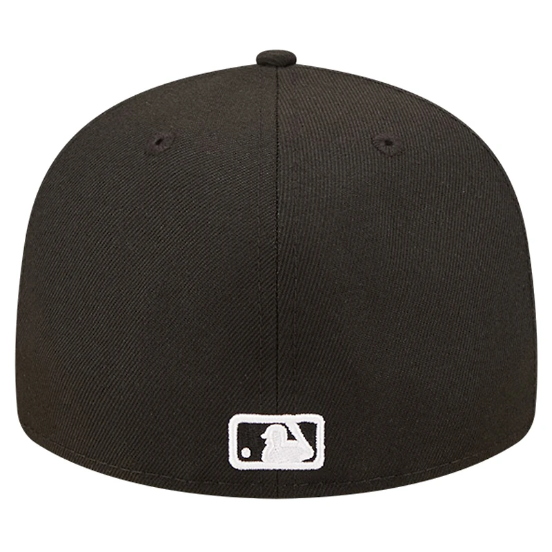 Men's New Era Black Washington Nationals Low Profile 59FIFTY Fitted Hat