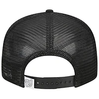 Men's New Era Black Washington Nationals Trucker 9FIFTY Snapback Hat