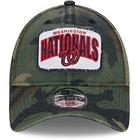 Men's New Era Camo Washington Nationals Gameday 9FORTY Adjustable Hat