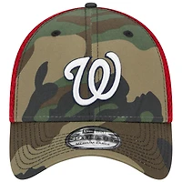 Men's New Era Camo Washington Nationals Team Neo 39THIRTY Flex Hat