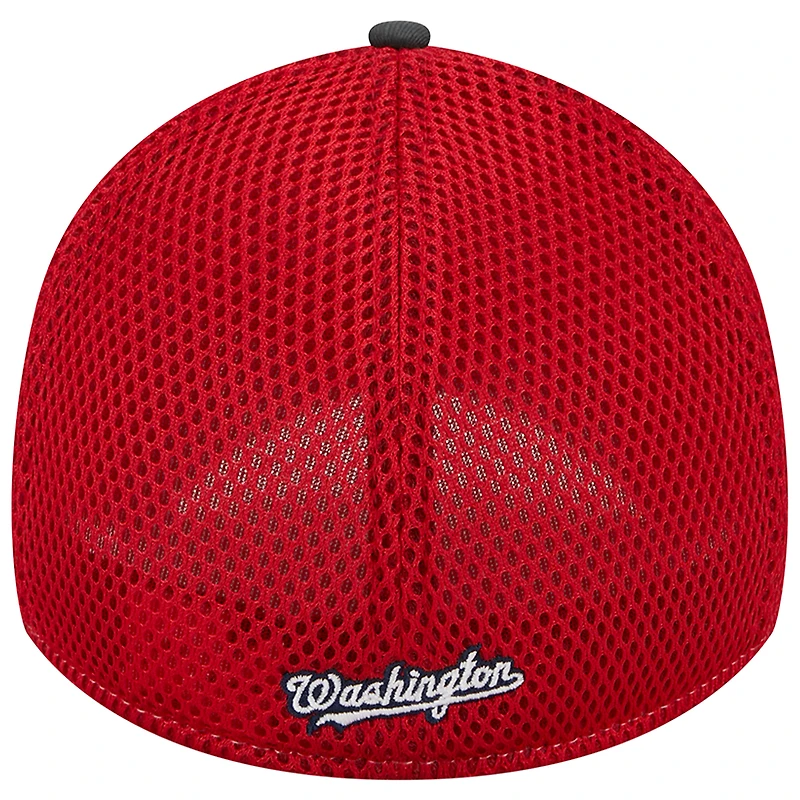 Men's New Era Camo Washington Nationals Team Neo 39THIRTY Flex Hat