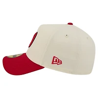 Men's New Era  Cream Washington Nationals Chrome A-Frame 59FORTY Fitted Hat