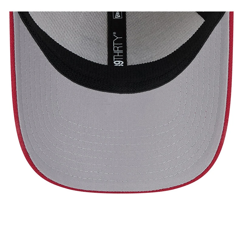 Men's New Era  Khaki/Red Washington Nationals 2024 Fourth of July 39THIRTY Flex Hat