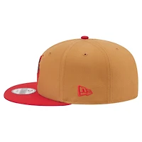 Casquette snapback New Era 9FIFTY kaki/rouge Washington Nationals Ice Cream pour homme