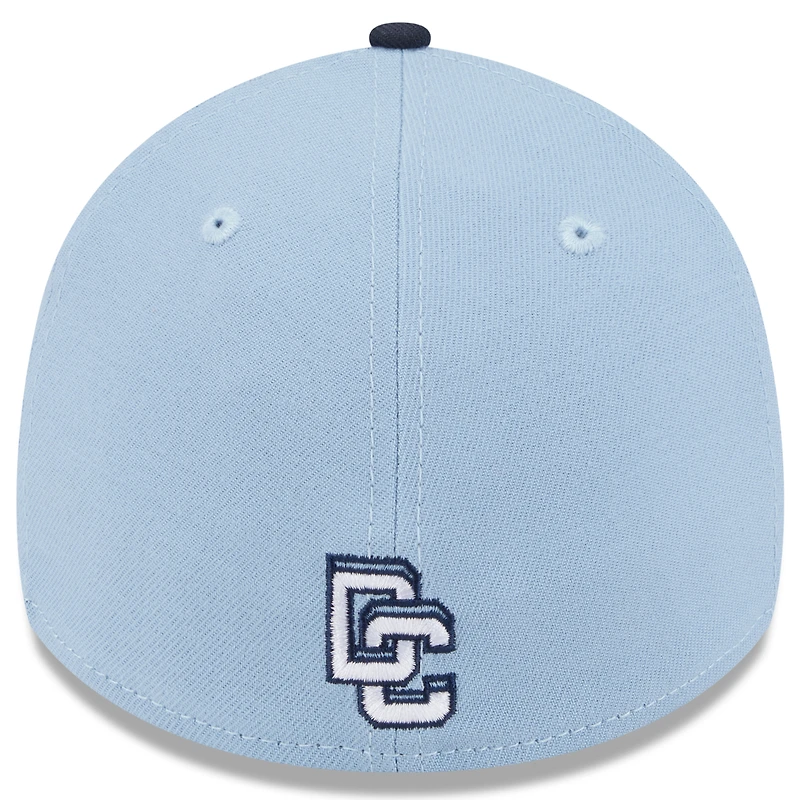 Casquette City Connect 39THIRTY Flex bleu clair/bleu marine pour homme des Washington Nationals 2025 de New Era