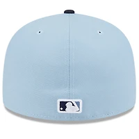 Men's New Era Light Blue/Navy Washington Nationals 2025 City Connect 59FIFTY Fitted Hat