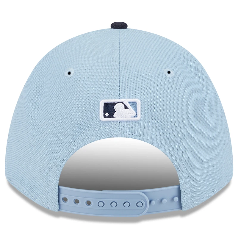 Men's New Era Light Blue/Navy Washington Nationals 2025 City Connect 9FORTY M-Crown Adjustable Hat