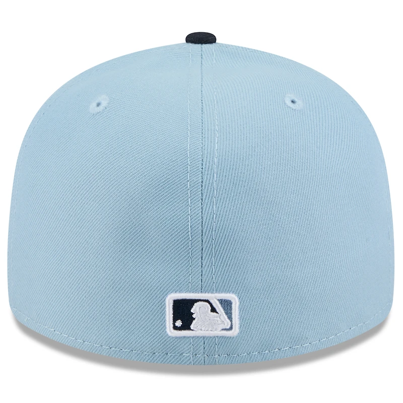 Men's New Era Light Blue/Navy Washington Nationals 2025 City Connect Low Profile 59FIFTY Fitted Hat