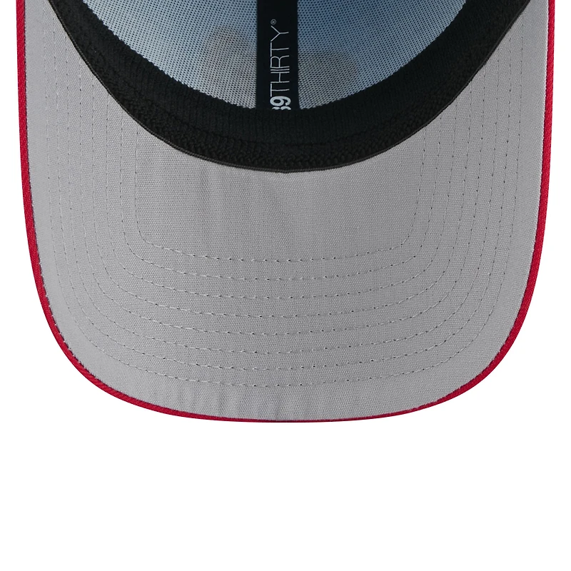 Men's New Era Light Blue/Red Washington Nationals 2025 Fourth of July 39THIRTY Flex Hat