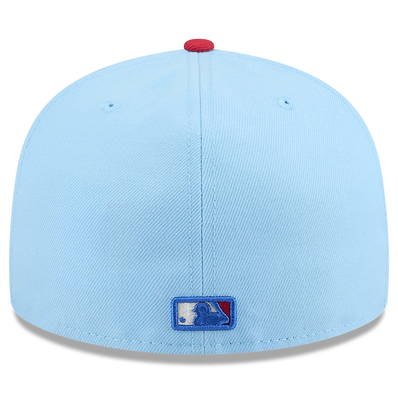 Men's New Era Light Blue/Red Washington Nationals 2025 Fourth of July 59FIFTY Fitted Hat