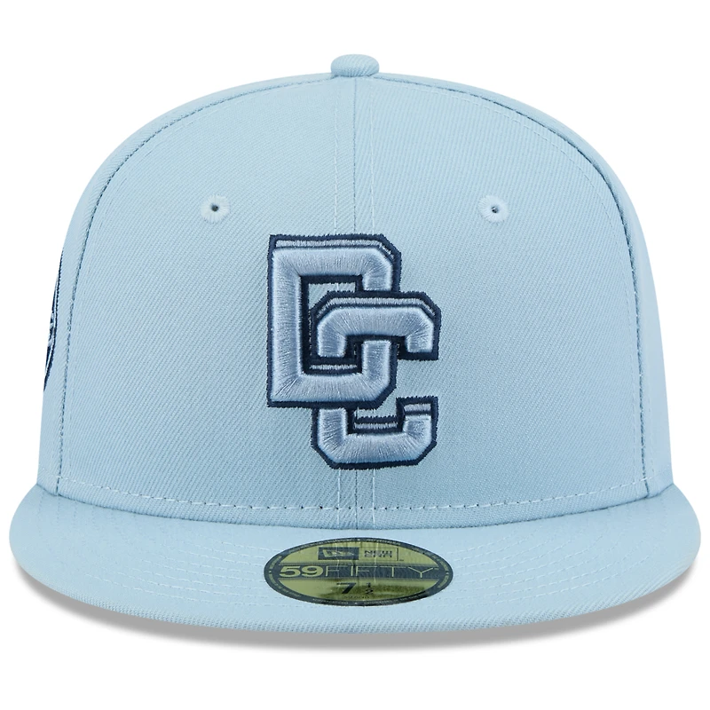 Casquette ajustée 59FIFTY bleu clair New Era pour homme, pack fan City Connect 2025 des Washington Nationals