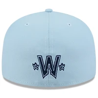 Men's New Era Light Blue Washington Nationals 2025 City Connect Fan Pack 59FIFTY Fitted Hat