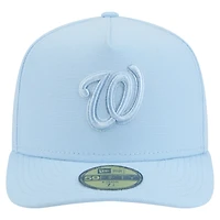 Casquette ajustée New Era 59FIFTY bleu clair Washington Nationals Color Pack pour homme