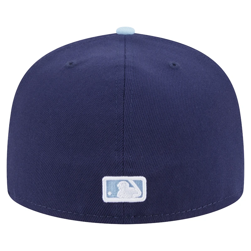 Men's New Era Navy/Light Blue Washington Nationals Color Pack 2-Tone 59FIFTY Fitted Hat