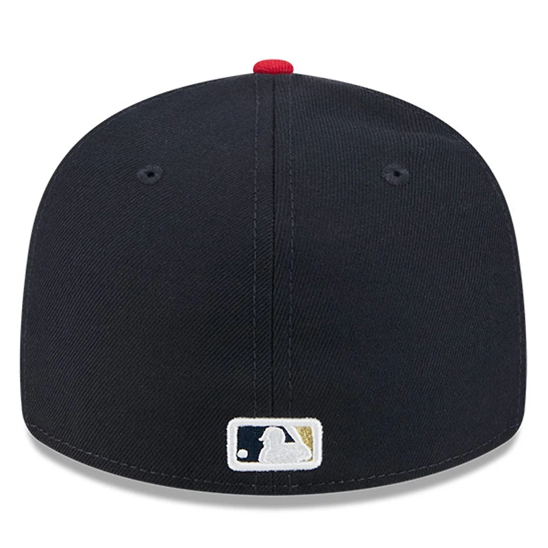 Men's New Era Navy/Red Washington Nationals Baseball Hall of Fame 59FIFTY Low Profile Fitted Hat