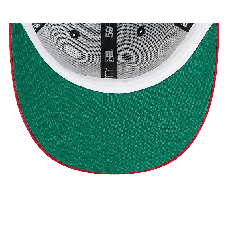 Men's New Era Navy/Red Washington Nationals Baseball Hall of Fame 59FIFTY Low Profile Fitted Hat