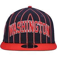 Men's New Era  Navy/Red Washington Nationals City Arch 9FIFTY Snapback Hat
