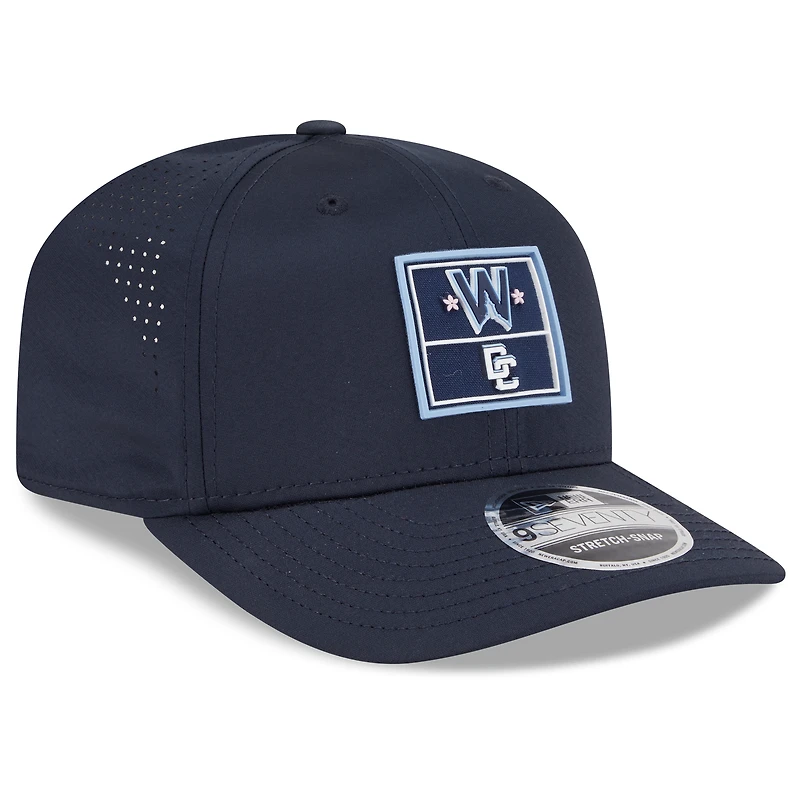 Men's New Era Navy Washington Nationals 2025 City Connect 9SEVENTY Adjustable Hat