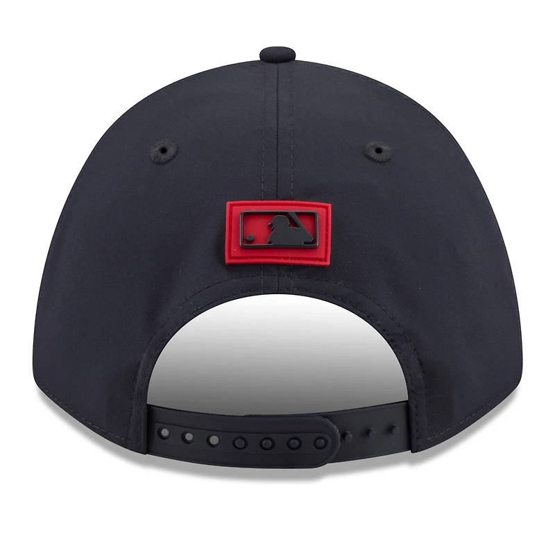 Men's New Era  Navy Washington Nationals 2026 Clubhouse 9FORTY A-Frame Adjustable Hat