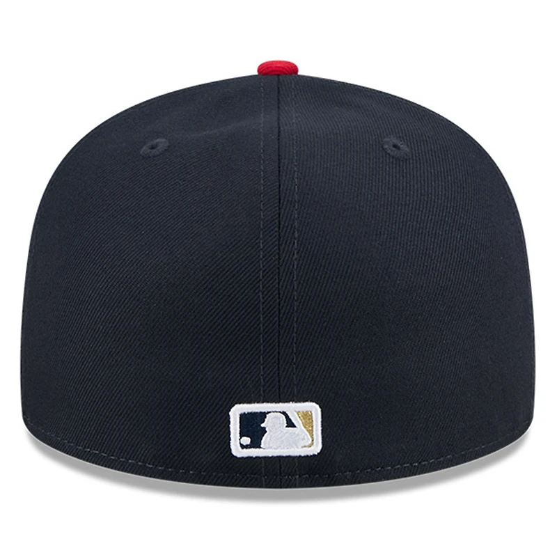Casquette ajustée 59FIFTY bleu marine pour homme des Washington Nationals, Temple de la renommée du baseball