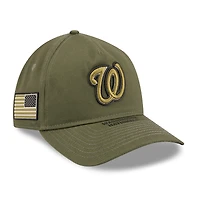 Men's New Era  Olive Washington Nationals 2026 Armed Forces Day 9TWENTY Adjustable Hat