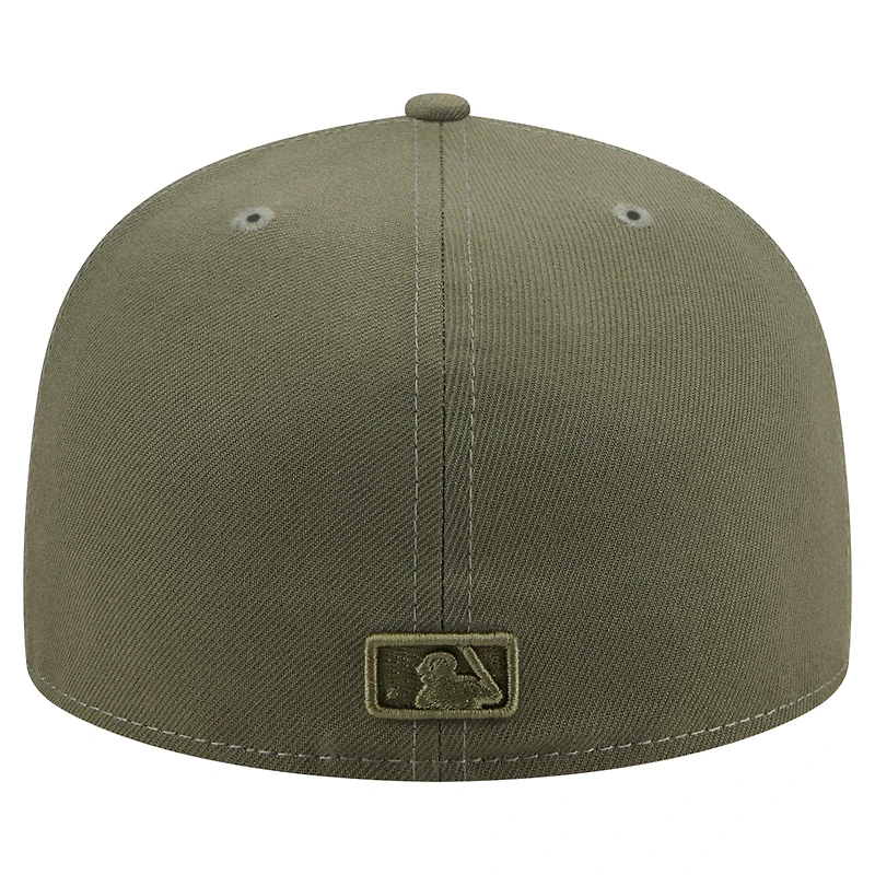 Casquette ajustée A-Frame 59FIFTY pour homme New Era, coloris olive