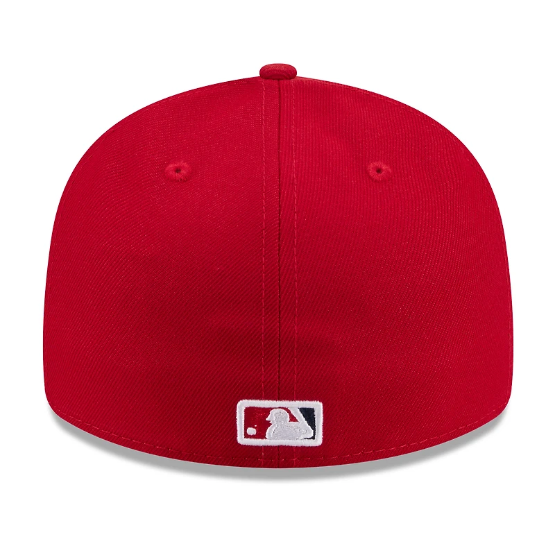 Men's New Era Red/Navy Washington Nationals 2026 Baseball Hall of Fame 59FIFTY Low Profile Fitted Hat