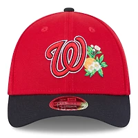 Casquette New Era Flex rouge/marine Washington Nationals 2026 Spring Training M-Crown 39THIRTY pour homme