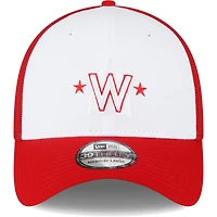Men's New Era  Red/White Washington Nationals 2023 On-Field Batting Practice 39THIRTY Flex Hat