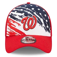 Men's New Era Red Washington Nationals 2022 4th of July 39THIRTY Flex Hat