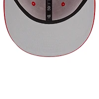 Casquette ajustée 59FIFTY pour entraînement au bâton des Washington Nationals 2023 New Era homme, rouge