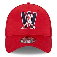 Casquette 39THIRTY Clubhouse des Washington Nationals 2023 New Era rouge pour homme