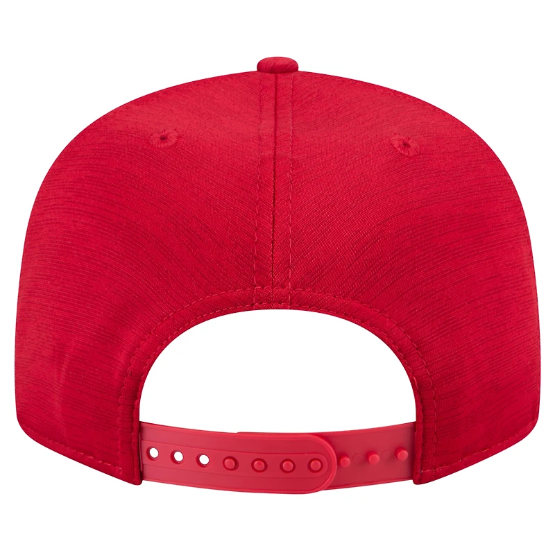 Casquette Snapback 9FIFTY rouge Washington Nationals 2024 Clubhouse New Era pour homme