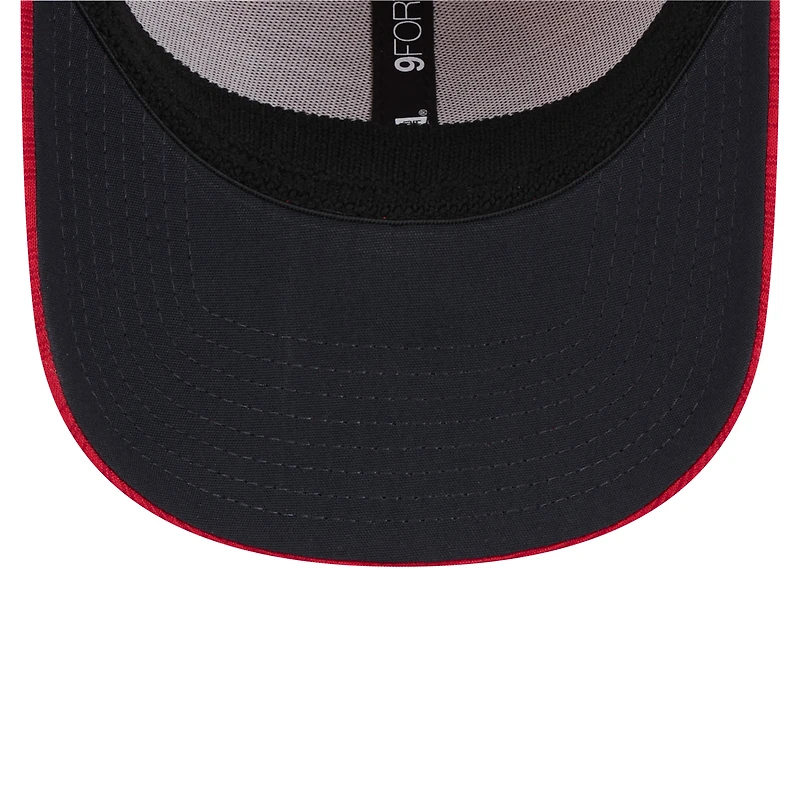Men's New Era  Red Washington Nationals 2024 Clubhouse 9FORTY Adjustable Hat