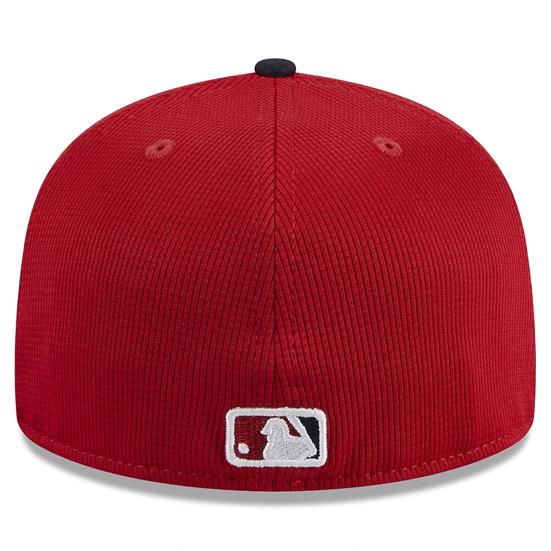 Casquette ajustée 59FIFTY pour hommes des Nationals de Washington 2024 New Era rouge