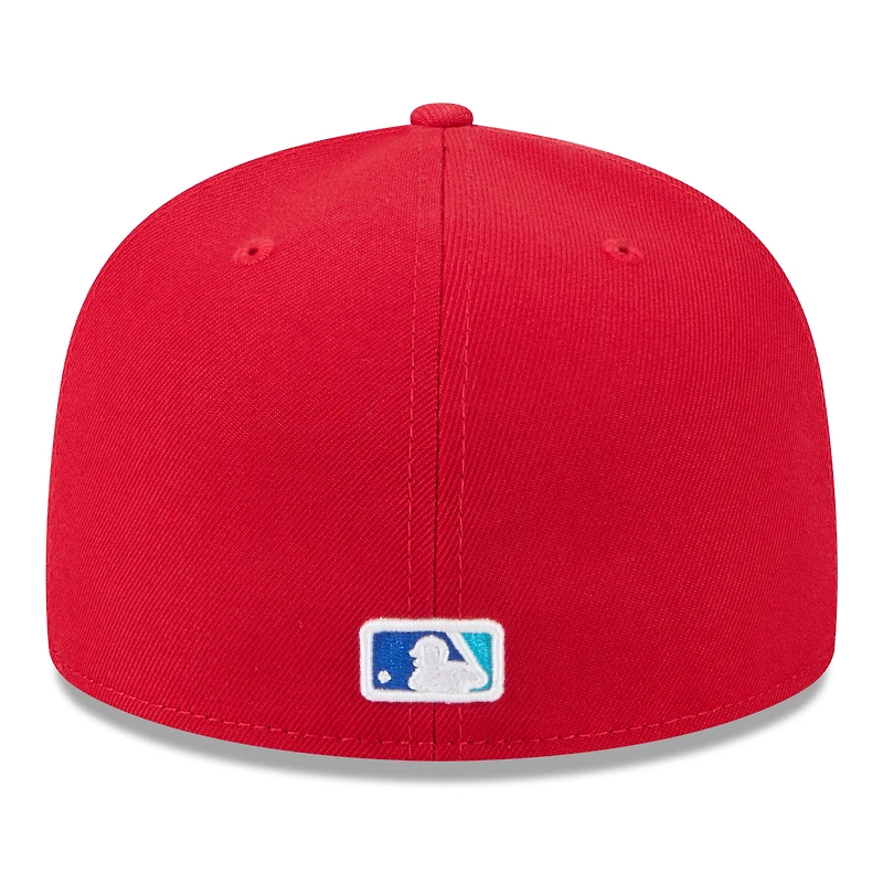Casquette ajustée New Era 59FIFTY Big League 2025 des Nationals de Washington pour homme