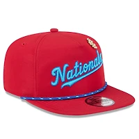 Men's New Era  Red Washington Nationals 2025 Big League Chew Golfer Snapback Hat