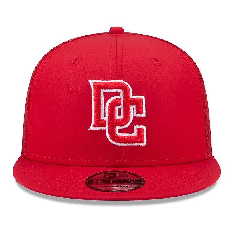 Casquette snapback New Era rouge Washington Nationals 2026 pour homme