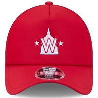 Men's New Era Red Washington Nationals 2026 Batting Practice Alternate Apex 9FORTY Adjustable Hat