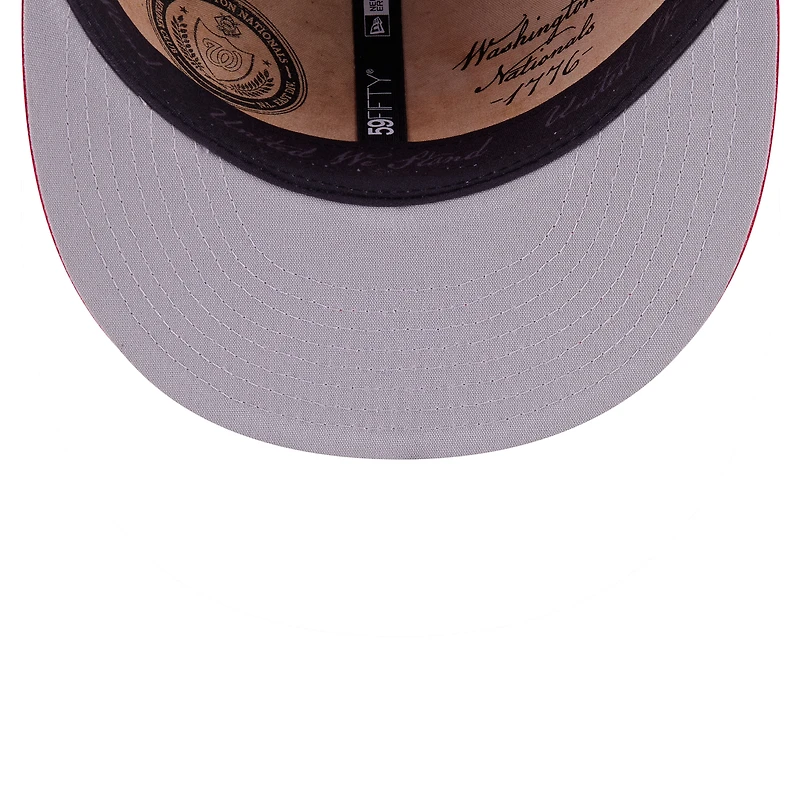 Casquette ajustée New Era rouge Washington Nationals 2026 MLB All-Star Game 59FIFTY pour homme
