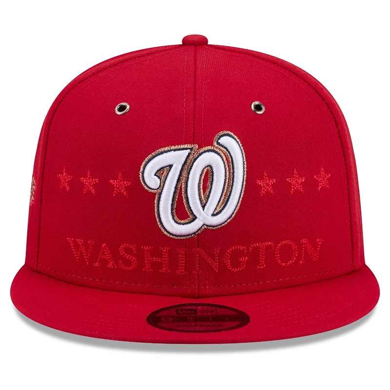 Men's New Era Red Washington Nationals 2026 MLB All-Star Game 9FIFTY Snapback Hat