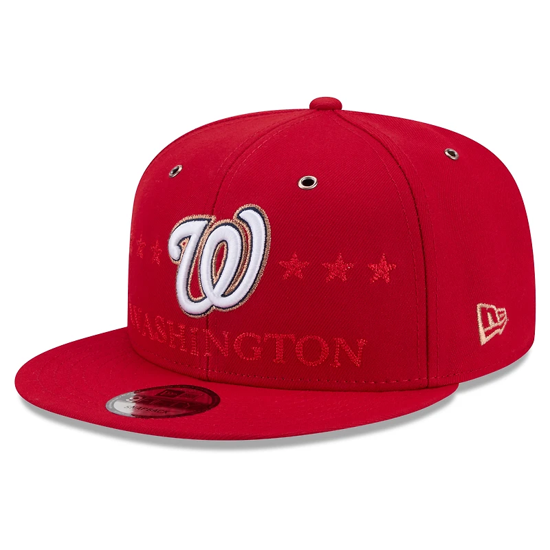 Men's New Era Red Washington Nationals 2026 MLB All-Star Game 9FIFTY Snapback Hat