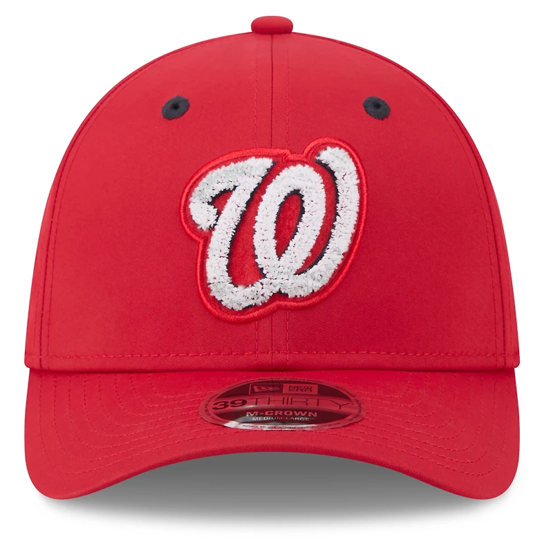 Men's New Era Red Washington Nationals 2026 MLB All-Star Game Workout 39THIRTY M-Crown Flex Hat