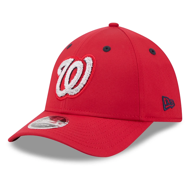 Men's New Era Red Washington Nationals 2026 MLB All-Star Game Workout 39THIRTY M-Crown Flex Hat