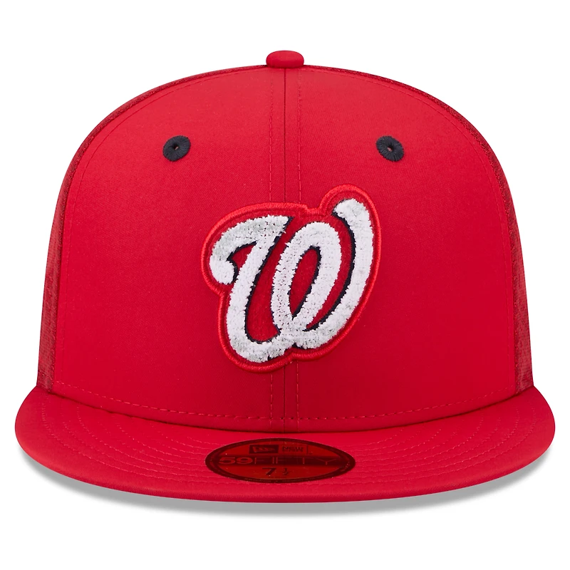 Casquette ajustée New Era rouge Washington Nationals 2026 MLB All-Star Game 59FIFTY pour homme
