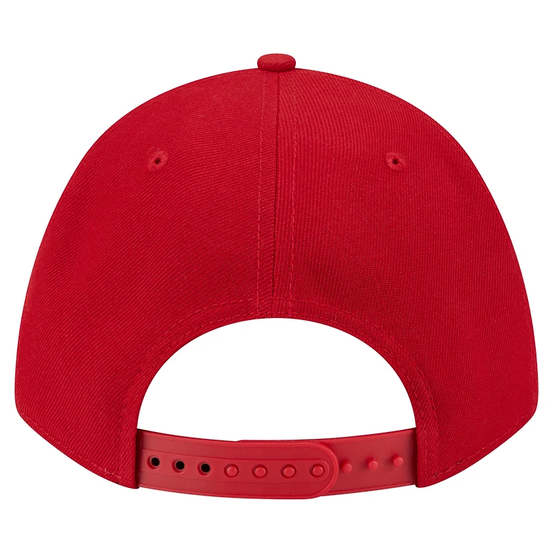 Casquette ajustable 9FORTY M-Crown rouge des Nationals de Washington New Era pour homme